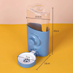 600 ml k&uuml;&uuml;liku veedosaator, automaatne suure mahutavusega sifooniga toitev veekeetja lemmikloomatarbed hamstri merisea t&scaron;int&scaron;ilja jaoks