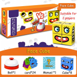 Laste v&otilde;lun&auml;gu muutuv kuubiku m&auml;nguasi Montessori ilmed Ehitusklotsid Sobivad m&otilde;istatused Interaktiivne lauam&auml;ng Haridusm&auml;nguasjad