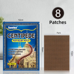 1 pakk/8 tk Sajajalgne traditsiooniline Hiina lihaste ja luude pasta emakakaela l&uuml;lisamba nimmepiirkonna &otilde;lg liigeste valu leevendav pasta valu leevendav tervisepasta 8Pcs/bag