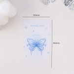 Butterfly seeria pitseerimiskleebised karbist v&auml;lja v&otilde;etud kleebised kirjatarbed k&auml;siraamatud materjalikleebised armsad dekoratiivkleebised