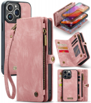 CaseMe eemaldatav mitme kaardi t&otilde;mblukuga rahakott Nahast &uuml;mbris iPhone'ile 16 15 14 13 12 11 Pro Max Xr /Samsung S24 S23 S22 S21 Ultra Plus A14 A13 A54 A53 Samsung A53 5G