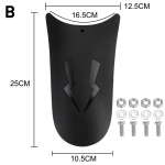 Universaalne pikendus mootorratta porilaudade jaoks eesmise tagumise poritiiva pritsmekaitse pikendusega mototarvikud BMW Honda Suzuki ATV jaoks