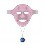 Electric Massage Beauty Mask 3D Silicone Mask EMS Vibrating Facial Acupuncture Massager Chin Cheek Slimming Lift Anti-Wrinkle Improve Mask tion Moi