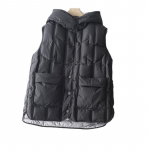 Naiste kerge termiline &otilde;mblusteta varrukateta valge pardi sulejope All Match Chic Vest XXXL must