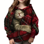 Laste kapuuts 3D armas multikas prinditud muster moer&otilde;ivad lahtised spordir&otilde;ivad vabaaja topid pikkade varrukatega jakid k&otilde;rge kvaliteediga 160