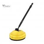 Terrassipuhastaja kinnituse survepesuri tarvikud pika varrega mustuse eemaldamise puhastushari Karchersi terrassipuhastuspea kollane