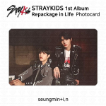 Stray Kids 1. albumi &uuml;mberpakendamine elu jooksul Fotokaart Postkaart KPOP K-POP Unit #07