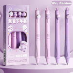 1/4 tk Cartoon Capybara Panda Kustutatav, vajutatav neutraalne pliiats Kiiresti kuivav pastapliiats Moodne Signature Pliiatsi kirjutusvahendid A3