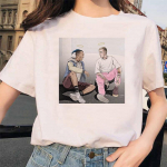 R&auml;ppar Lil Peep T-s&auml;rk R&auml;pp Hip Hop LilPeep T&uuml;drukute T-s&auml;rk Naised Harajuku 90ndad Korea Vintage S valge