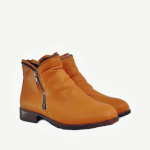 Naiste moodsad poolsaapad, s&uuml;gisesed vabaaja lamedad Pu-nahast l&uuml;hikesed papud naistele metallist lukuga Deco plisseeritud disain l&uuml;hikesed botas 40