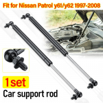 Paar autokapoti &otilde;hut&otilde;stukeid ja h&uuml;draulilisi tugivardaid, valmistatud vastupidavast terasmaterjalist, sobilikud mudelitele Touareg Y61/Y62