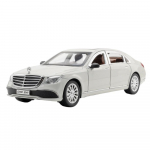 1/24 BENZ E300L E-klassi t&auml;histaevaga laepolster Sulamist Automudel Diecast Metallist M&auml;ngus&otilde;idukid Heli Valgus Kollektsioon Lastele Kingitused valge