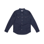 Levis Vabaaja Puuvillane Teksasist Pikkade Varrukate S&auml;rk Meeste s&auml;rgid Sinine 85745-0002 M