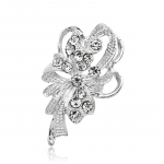 Naastudega kristallist &scaron;ikk elegantne kivist tantsiv luik pross pulmaehted One Size