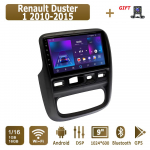 Android Carplay autoraadio Renault Duster 1 2010-2015 multimeediapleieri ja peakomplekti stereo, GPS-navigatsiooniga, Bluetoothi, WIFI-ga, 2+32GB 1+16GB