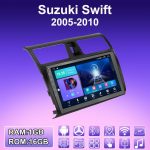 2 DIN Android Carplay autoraadio Suzuki Swift 2005-2010 multimeediumipleieri peakomplekti stereo-GPS-i navigatsioonis&uuml;steemiga BT WIFI 2+32GB 1+16GB