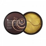 Mizon Snail Repair Intensive Gold Eye Gel Patch 60 pcs - Płatki pod oczy ze śluzem ślimaka i złotem