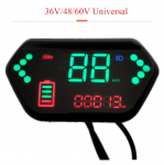 36 V 48 V 60 V LCD digitaalne elektrijalgratta elektrijalgratta spidomeetri aku indikaator77