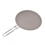 Silikoonist frittimise pritsmekaitsed Universal Fit Easy Clean Pritsmekaitse Kuumakindel pritsmekaitse Kokkupandav k&auml;epide Pritsmekaitse hall