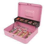 Lukuga sularahakast 2 v&otilde;tmega Metallist rahakast kassasalvega, suure mahutavusega mitme sektsiooniga kaasaskantav lukuga seif