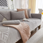 S&uuml;gisel ja talvel uus &uuml;lipehme pl&uuml;&uuml;s tepitud diivanipadi elutuba &uuml;hev&auml;rviline libisemiskindel diivanipadja katteriie 70x70cm