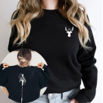 Sa ei anna alla Pusa, kahe k&uuml;ljega Acotar kampsun. Troon klaasist kampsun A Court of Thorns ja Roses Pusa SJM Pullover S must