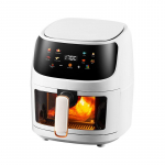 6L 5-Quart Smart Air Fryer ahi: Tervislik, mitmek&uuml;lgne toiduvalmistamine koos lihtsa puhastamise ning kiirete ja t&otilde;husate roogadega EU valge