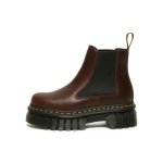 dr. Martens Audrick Nahast Platvorm Pehme Nahk L&uuml;hikesed Chelsea Saapad Naiste saapad Veinipunane 27820211 36