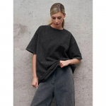 Retro puuvillane T-s&auml;rk Naiste Vintage l&uuml;hikeste varrukatega pestud T-s&auml;rgid &Uuml;hev&auml;rvilised Hip Hop lahtised T-s&auml;rgid Y2K Oversize XL