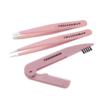 Tweezerman Eksklusiivne Teeroosi Kulmukujunduskomplekt pink