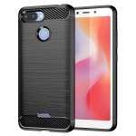 Xaomi redmi 6 6a 7 7a &uuml;mbris S&uuml;sinikkiust kate xiaomi redmi 6 7 pro jaoks P&otilde;rutuskindlad telefoni&uuml;mbrised Vastupidav Flex Bumper House Redmi 6 must