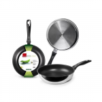 Pann - IBILI - New Ecologic - 22 cm - Roostevaba teras - Mittenakkuv - Induktsioonpliidiga &uuml;hilduv