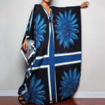 Lipsuv&auml;rviga kaftani kleit, vabaaja rannasuvine Maxi Cover Up Maxi kleit, naiste riided One Size