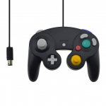 Manette filaire pour GameCube et Wii - Noir - M8