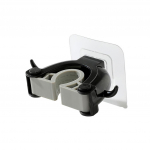 Seinale paigaldatav mopihoidja hoidja harjahari riidepuu Hoiuriiuli k&ouml;&ouml;gikonks must