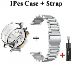 &Uuml;mbris + roostevabast terasest rihmad Huawei kella GT 5 41 mm 46 mm metallist rihmaga k&auml;ev&otilde;ru jaoks Huawei kella GT 5 GT5 Pro 41 mm 46 mm k&auml;epaela jaoks GT5 41mm h&otilde;be