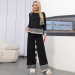 Naiste kampsunite komplekt, 2-osaline varustus, kootud pullover, džemprid, laia s&auml;&auml;rega p&uuml;ksid, spordidressid, sobivad komplektid, s&uuml;gistalvised komplektid, naiste dressid M roheline