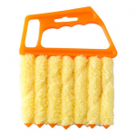 Ruloode puhastushari ergonoomiline k&auml;epide Kerge pehme pl&uuml;&uuml;sist mittekahjustav tolmuhari plastikust ruloode puhastusvahend kollane