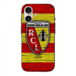 Coque Iphone 16 rcl lens original jaune et rouge