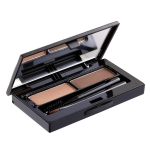 BDIVOB Mega Brow Pact 5.5g, No. 1 Light Brown + Medium Brown, 1 piece gray