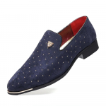 Mood Meeste Mokassiinid Nahast Kleitkingad Mehele Pealelibistatavad Mokassiinid Elegantsed Kingad Mood Meeste Madalad Kingad Klubi Peokingad Mees Zapatos Hombre 39 sinine