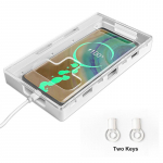 Mobiiltelefoni vangla taimeriga lukustatav karp seif nutitelefoni hoiukarp lukustatav konteiner enesedistsipliini enesekontrolli ajastusega lukustuskarp