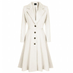 S&uuml;gis- ja talve naiste villane mantel pikkade varrukatega moodne vabaaja tuulejope villane mantel naistele XL