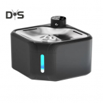 2,8 l/95 untsi juhtmevaba kassi veepurskkaev Ultra vaikne lemmiklooma veejaotur, automaatne koera purskkaev liikumisanduri ja roostevabast terasest kaanega