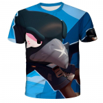 Pol&uuml;ester Kiirelt kuivav BRAWL STARS Meeste Topid Suvised Laste Vabaaja Mugavad Kiirelt kuivavad Hingavad Laste T-s&auml;rgid Riided XXS-6XL 12 XS