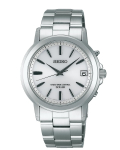 SEIKO k&auml;ekell SPIRIT p&auml;ikeseraadiokell SBTM167 [Seiko] meeste white