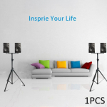 Speaker Stand Holder Easy to Assemble Space Saving Double Pole Mount