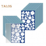 24 lehte/komplekt Ts&uuml;anot&uuml;&uuml;ppaber P&auml;ikeseprindipaber akr&uuml;&uuml;lpaneeliga P&auml;ikeseaktiveeritud k&otilde;rge tundlikkusega p&auml;ikeseprintimine Kunstipaber kunstitegemiseks k&auml;sit&ouml;&ouml;projektiks 24PCS