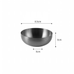 304 roostevaba teras ramen riisikauss k&ouml;&ouml;k puuviljasalati kausid korea metallist marineeritud kastme n&otilde;u toidun&otilde;u majapidamistarbed lauan&otilde;ud