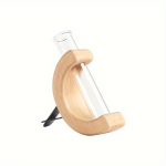 Katseklaas T&auml;ispuidust vaas Mini Bonsai vaas Taim Lillekonteiner Taimekasvatusjaam Mini klaasist auto lillevaas autodekoratsioon